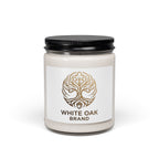 Soy Candle — White Oak Scented 9oz Glass Jar
