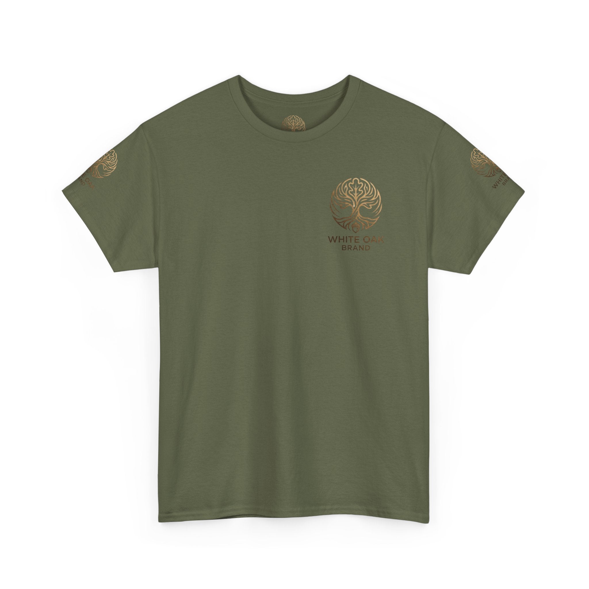 White Oak Brand 'Land of the Free' Graphic Tee — Patriotic Outdoorsman T-Shirt