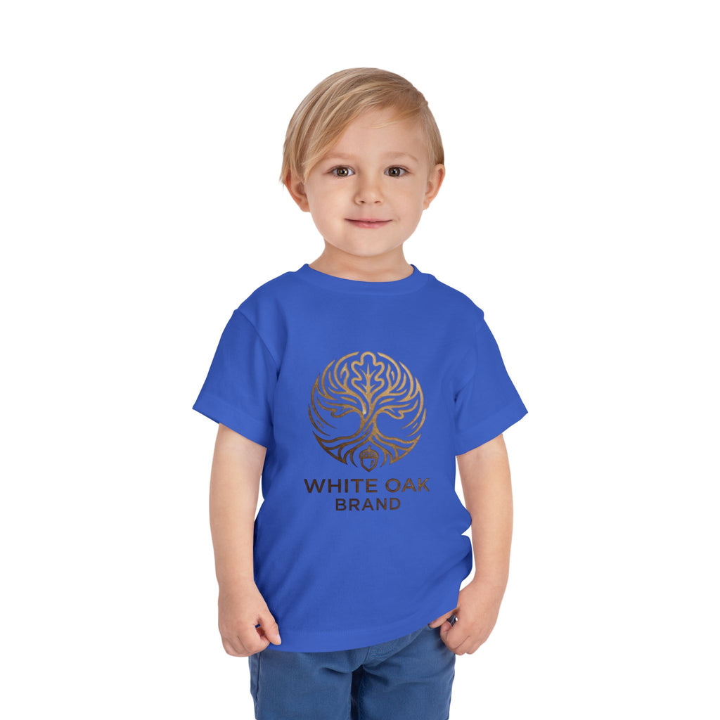 Toddler Tee — White Oak Brand Logo Kids' Short Sleeve Shirt