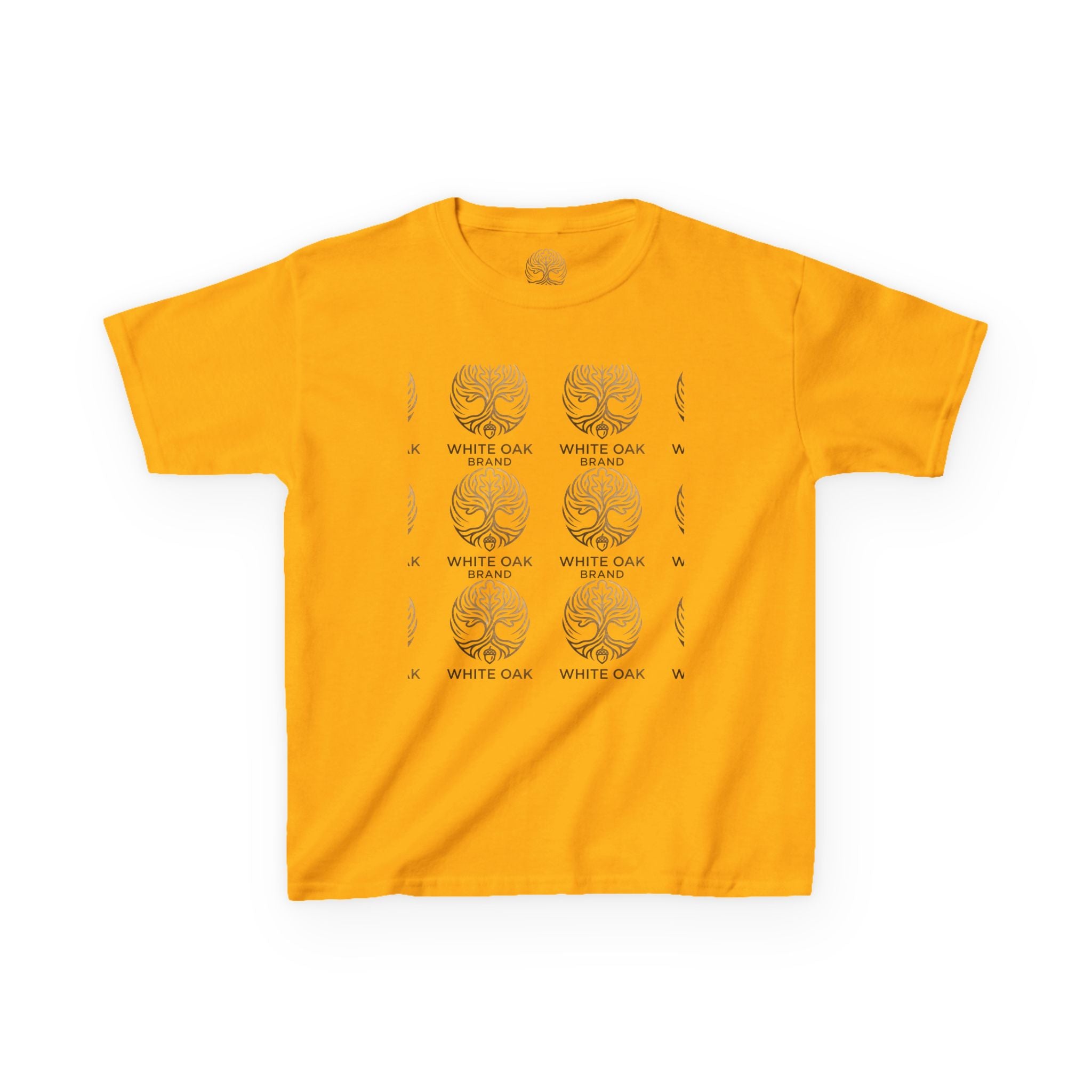 Kids White Oak Tree Tee – Vintage Botanical Tree Graphic Shirt