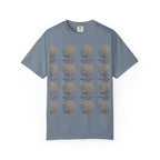 White Oak Brand Repeat Logo T-Shirt — Vintage Tree Skull Graphic Tee