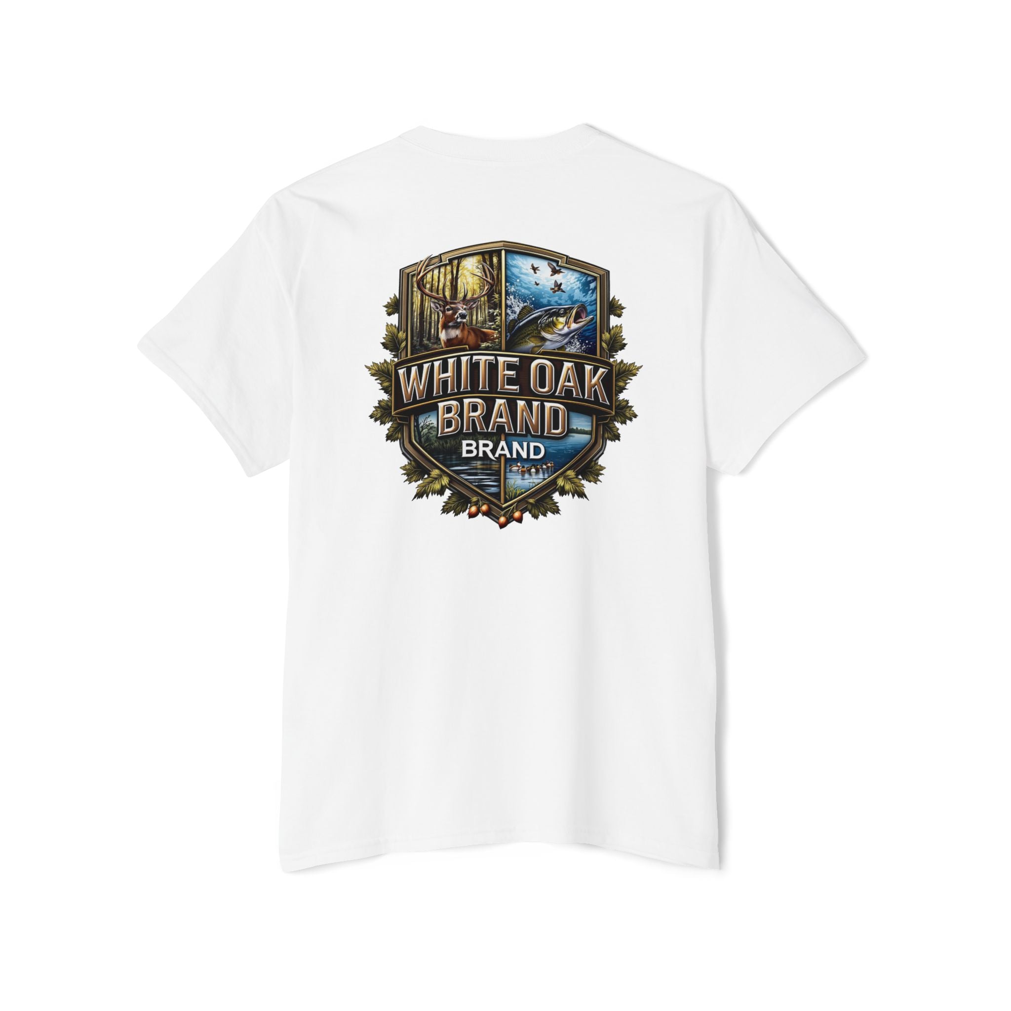 White Oak Brand Outdoor Graphic Tee — Nature Back Print