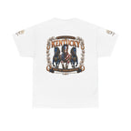 Kentucky Horse Team Graphic Tee — White Oak Bourbon Vintage-Style T-Shirt