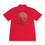 White Oak Brand Men's Polo — Embroidered Tree Logo Performance Shirt