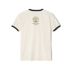 Vintage White Oak Brand Ringer Tee — Woodland Scenic Logo T‑Shirt