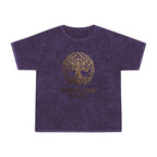 White Oak Brand Mineral-Wash Tee — Tree of Life Logo Shirt