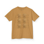 Kids White Oak Tree Tee – Vintage Botanical Tree Graphic Shirt