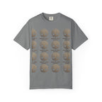 White Oak Brand Repeat Logo T-Shirt — Vintage Tree Skull Graphic Tee