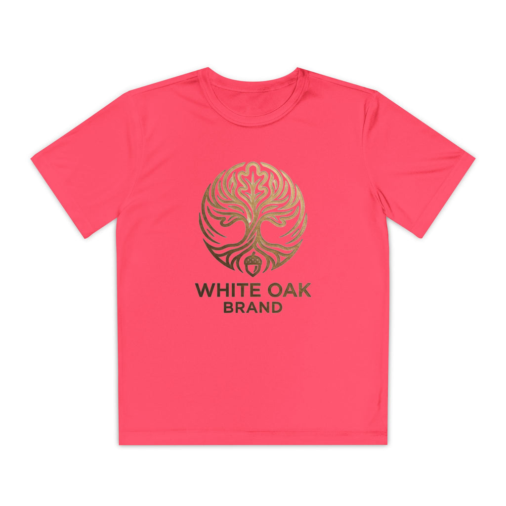White Oak Brand Youth Tee — Tree Logo Athletic Shirt