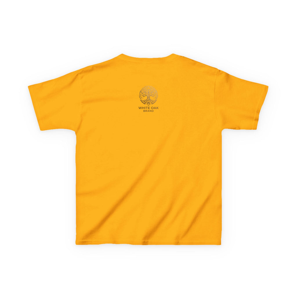 Kids White Oak Tree Tee – Vintage Botanical Tree Graphic Shirt