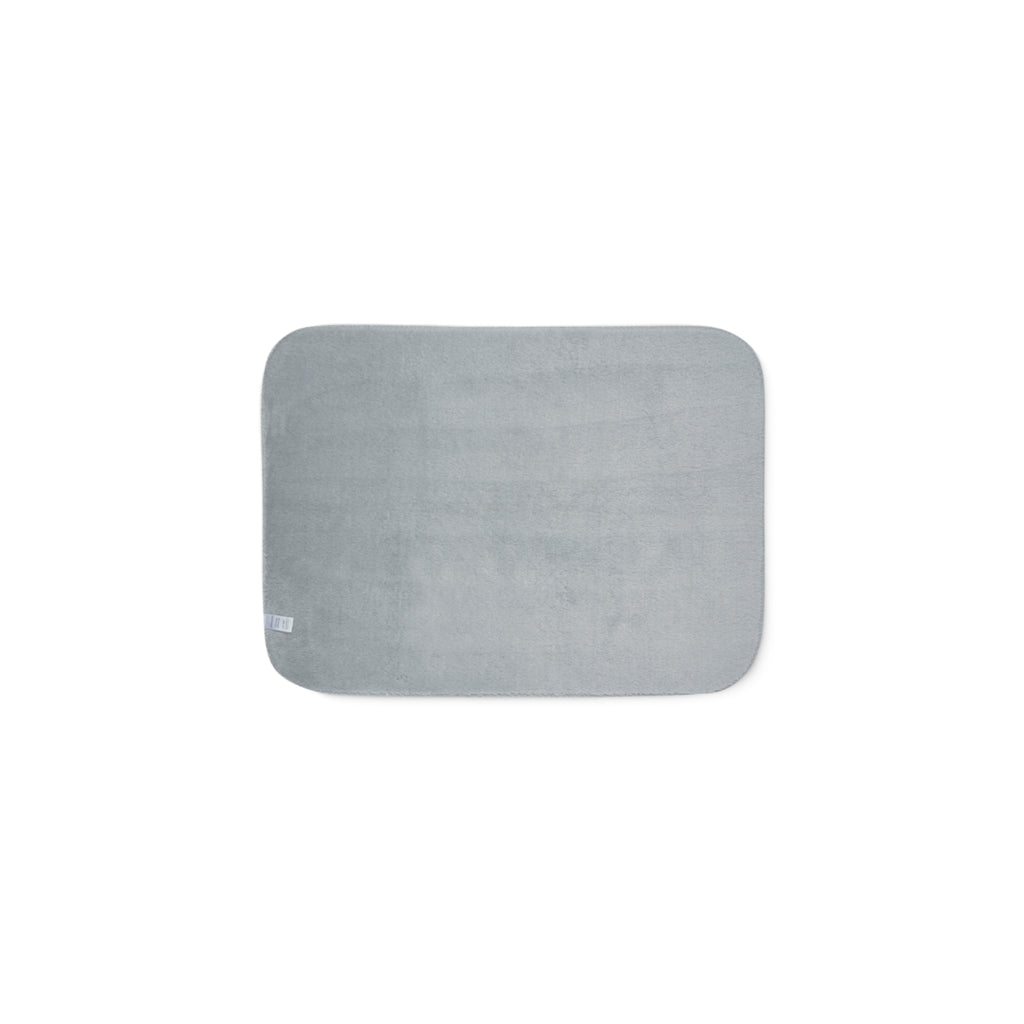White Oak Logo Sherpa Blanket — Cozy Branded Throw for Home & Gifts