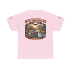 White Oak Brand 'Land of the Free' Graphic Tee — Patriotic Outdoorsman T-Shirt