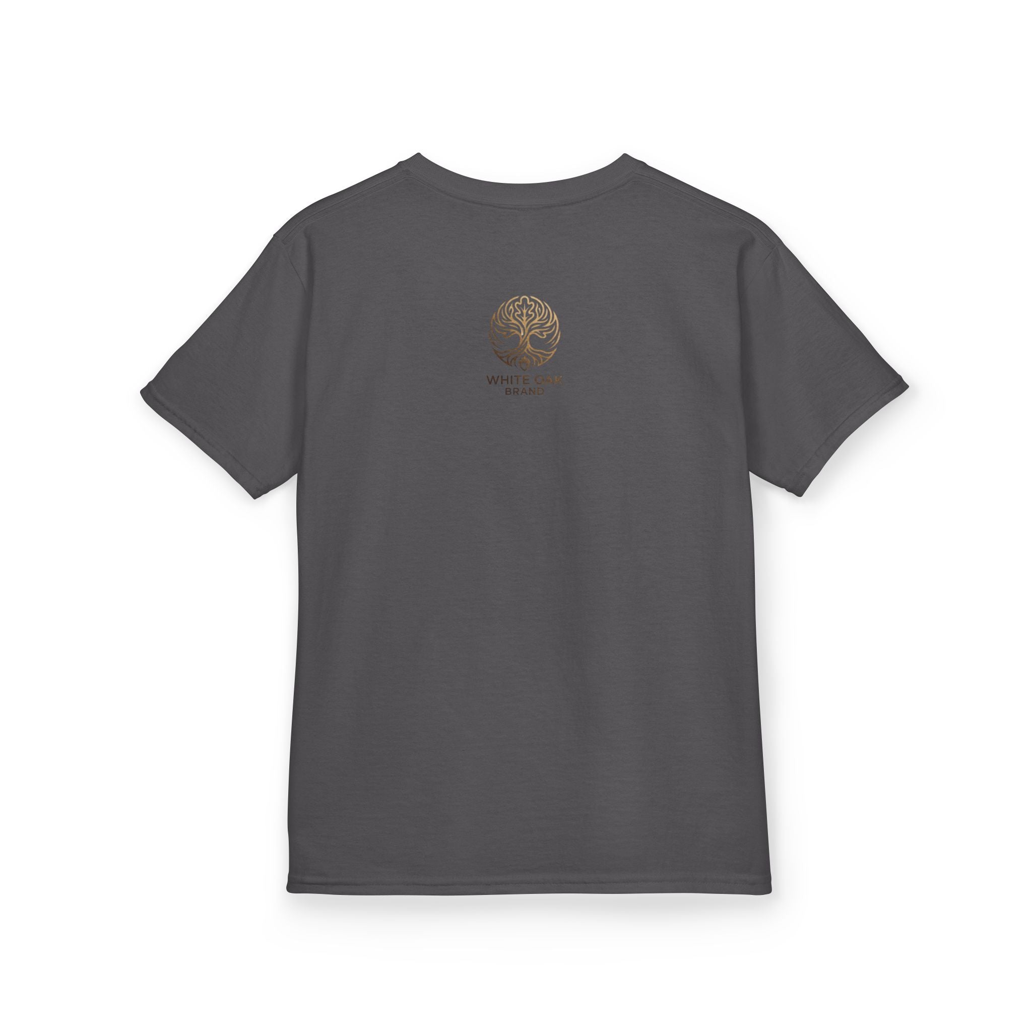 Kids White Oak Tree Tee – Vintage Botanical Tree Graphic Shirt