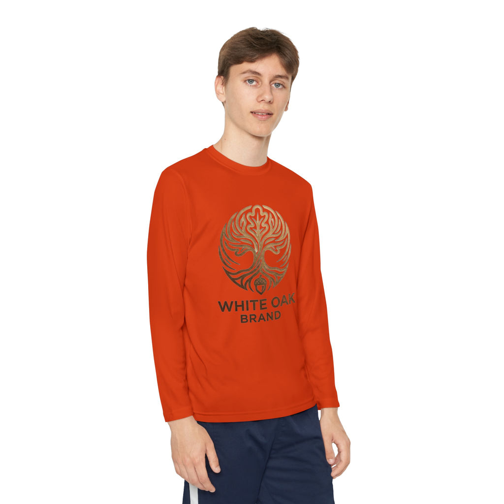 White Oak Logo Youth Long Sleeve Tee