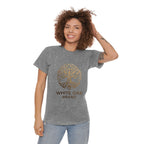 White Oak Brand Mineral-Wash Tee — Tree of Life Logo Shirt