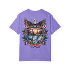 White Oak Brand Repeat Logo T-Shirt — Vintage Tree Skull Graphic Tee