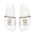 Youth Slide Sandals — White Oak Logo Removable-Strap Slides