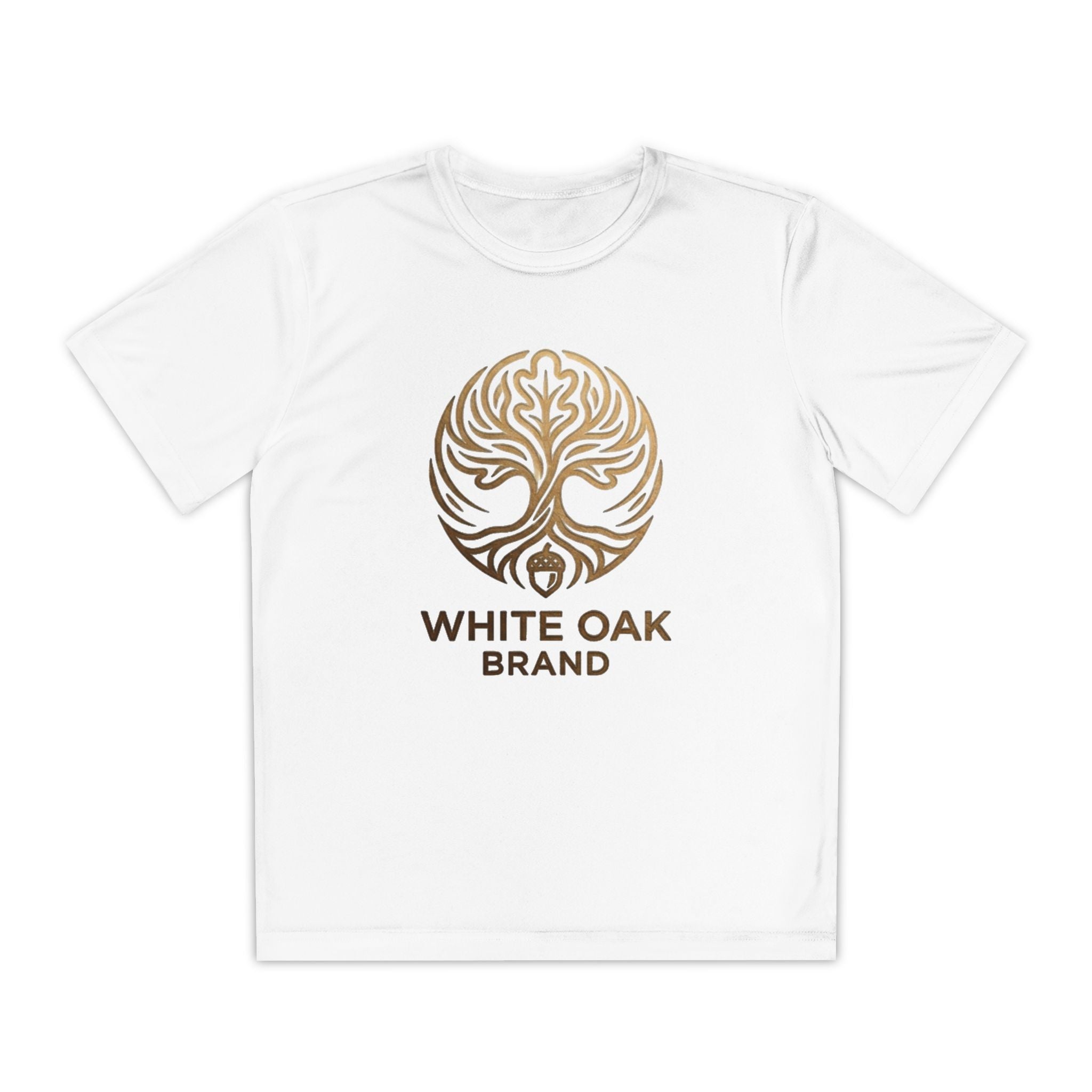 White Oak Brand Youth Tee — Tree Logo Athletic Shirt