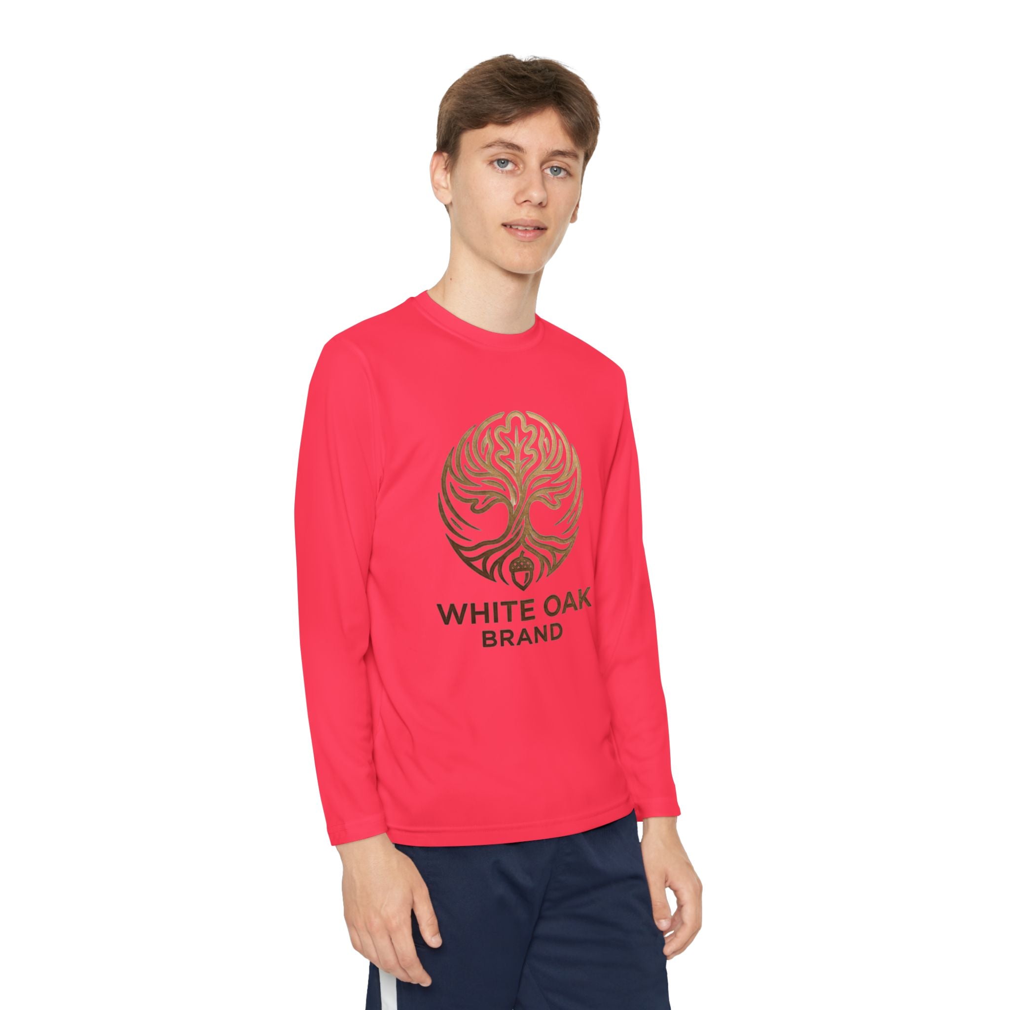 White Oak Logo Youth Long Sleeve Tee