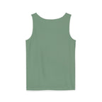 White Oak Brand Logo Tank Top — Minimal Tree Emblem Summer Tank