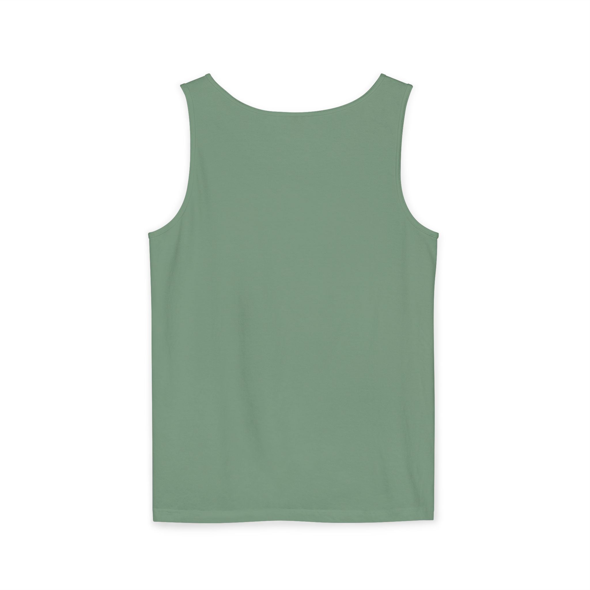White Oak Brand Logo Tank Top — Minimal Tree Emblem Summer Tank