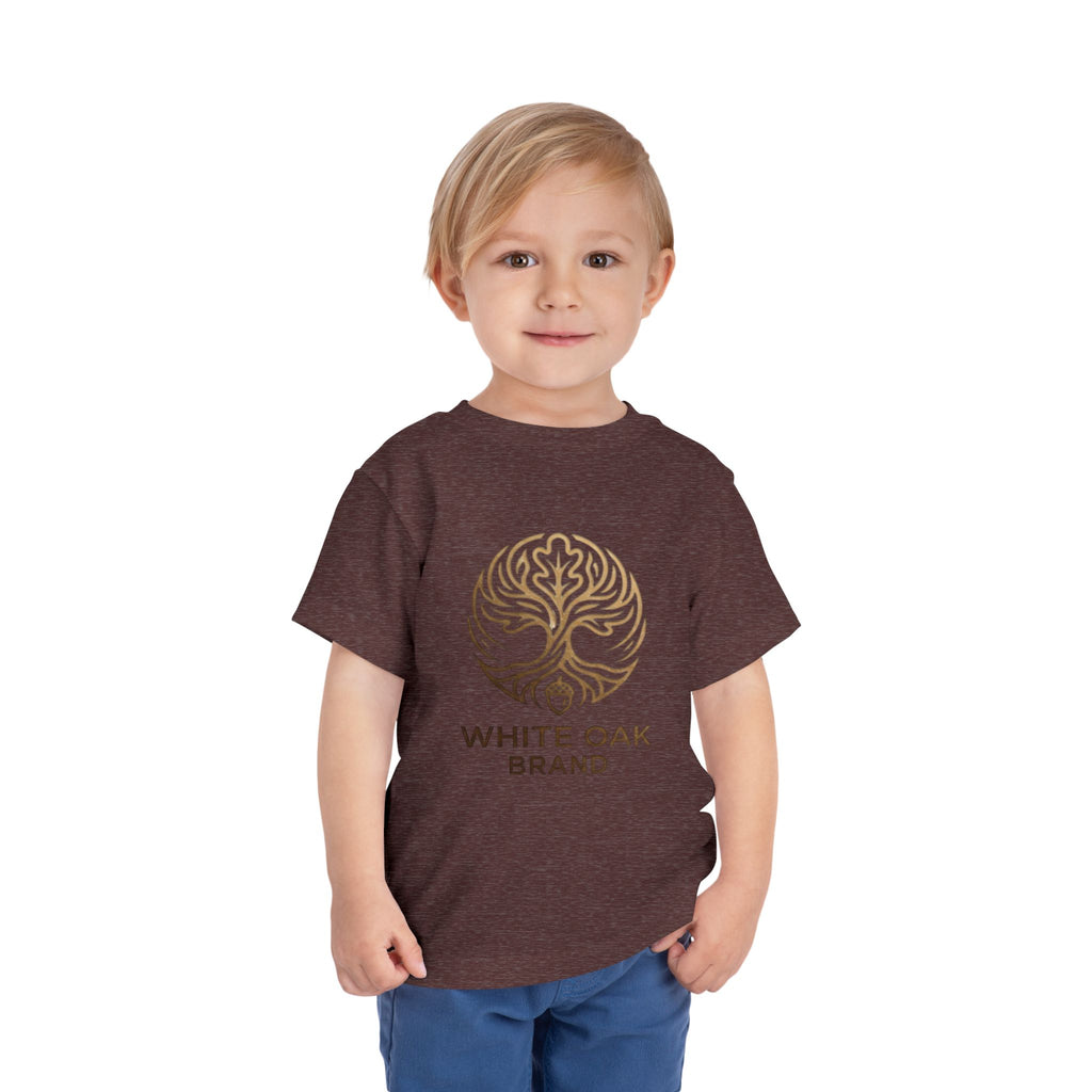Toddler Tee — White Oak Brand Logo Kids' Short Sleeve Shirt