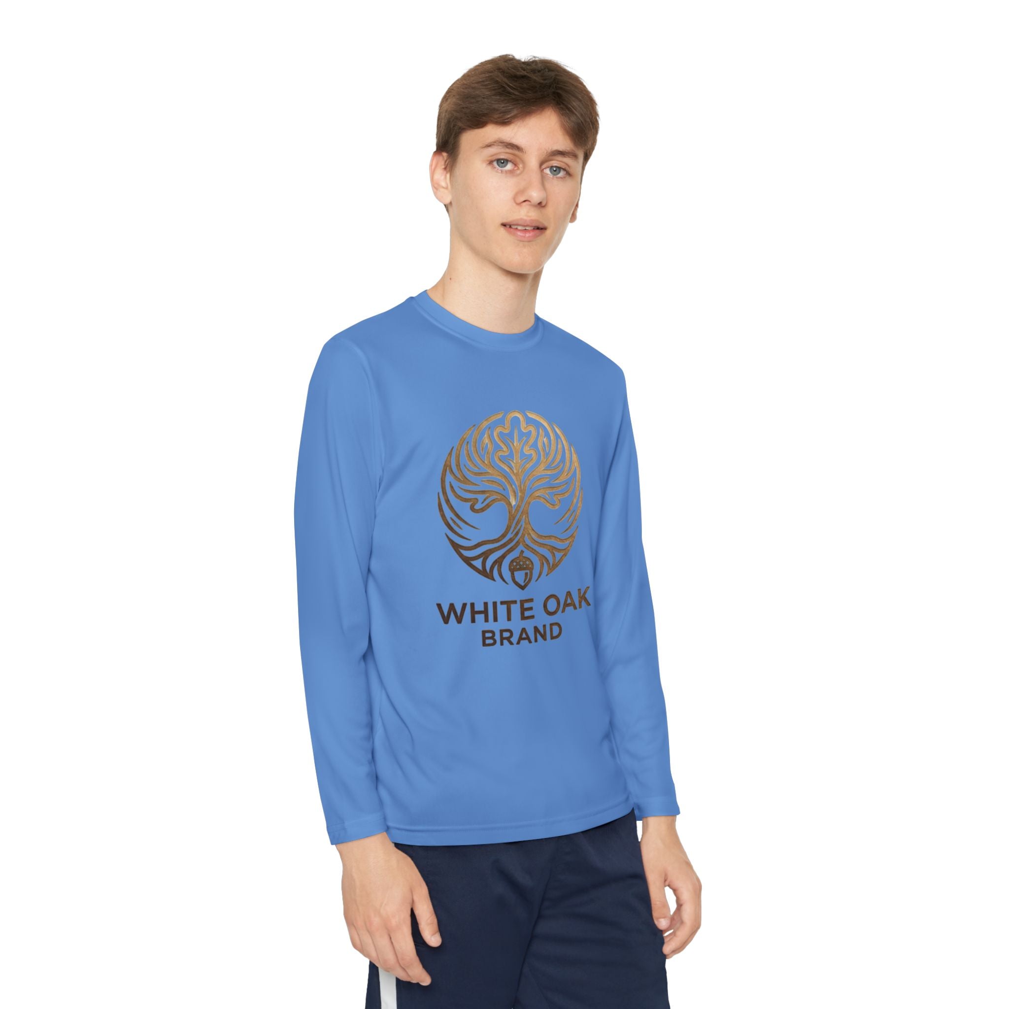 White Oak Logo Youth Long Sleeve Tee