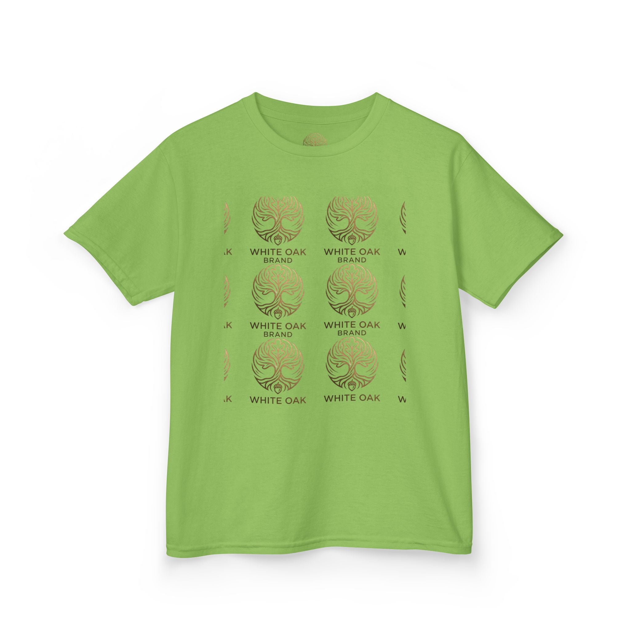 Kids White Oak Tree Tee – Vintage Botanical Tree Graphic Shirt