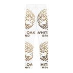 Youth Leggings — White Oak Brand Gold Emblem All-Over Print