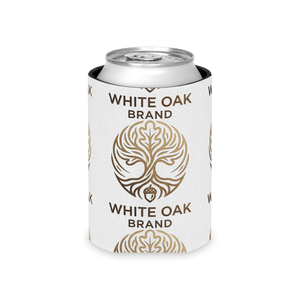White Oak Brand Can Cooler – Branded Logo Beverage Koozie