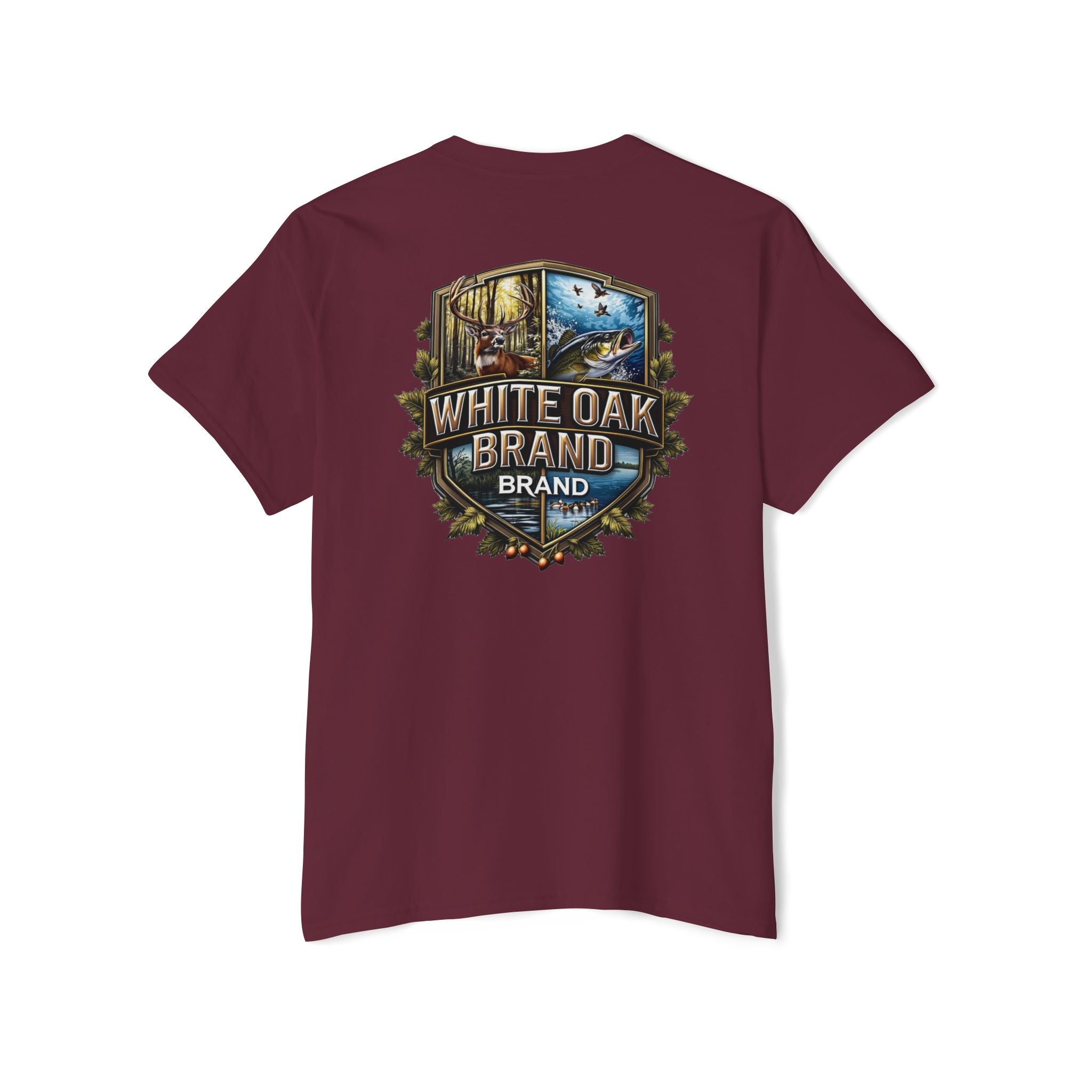 White Oak Brand Outdoor Graphic Tee — Nature Back Print