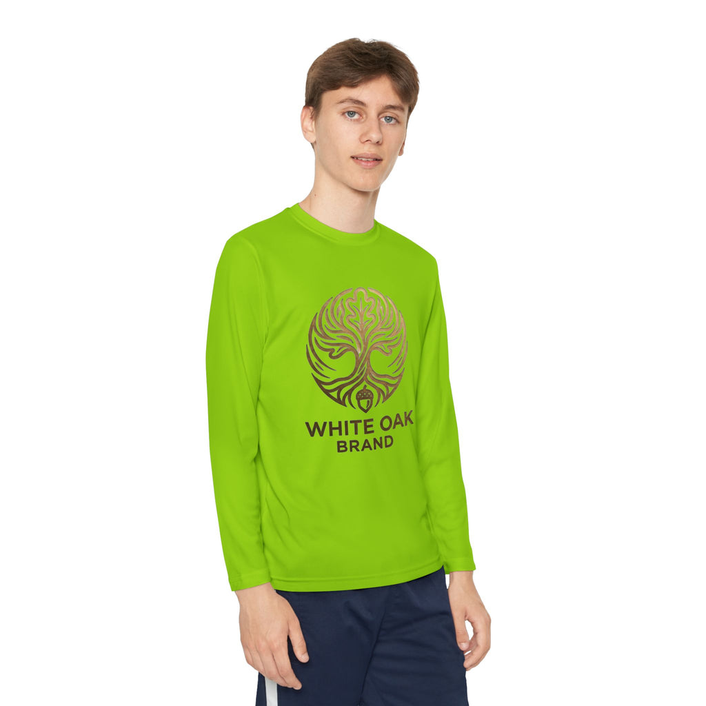 White Oak Logo Youth Long Sleeve Tee