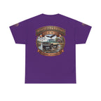 Vintage Truck Graphic Tee – WhiteOakBrand “Land of the Free” Cotton T-Shirt
