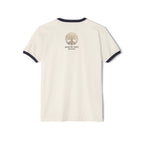 Vintage White Oak Brand Ringer Tee — Woodland Scenic Logo T‑Shirt