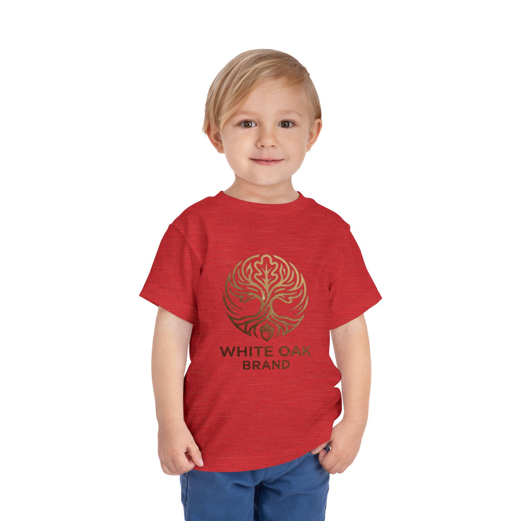 Toddler Tee — White Oak Brand Logo Kids' Short Sleeve Shirt