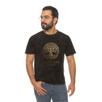 White Oak Brand Mineral-Wash Tee — Tree of Life Logo Shirt