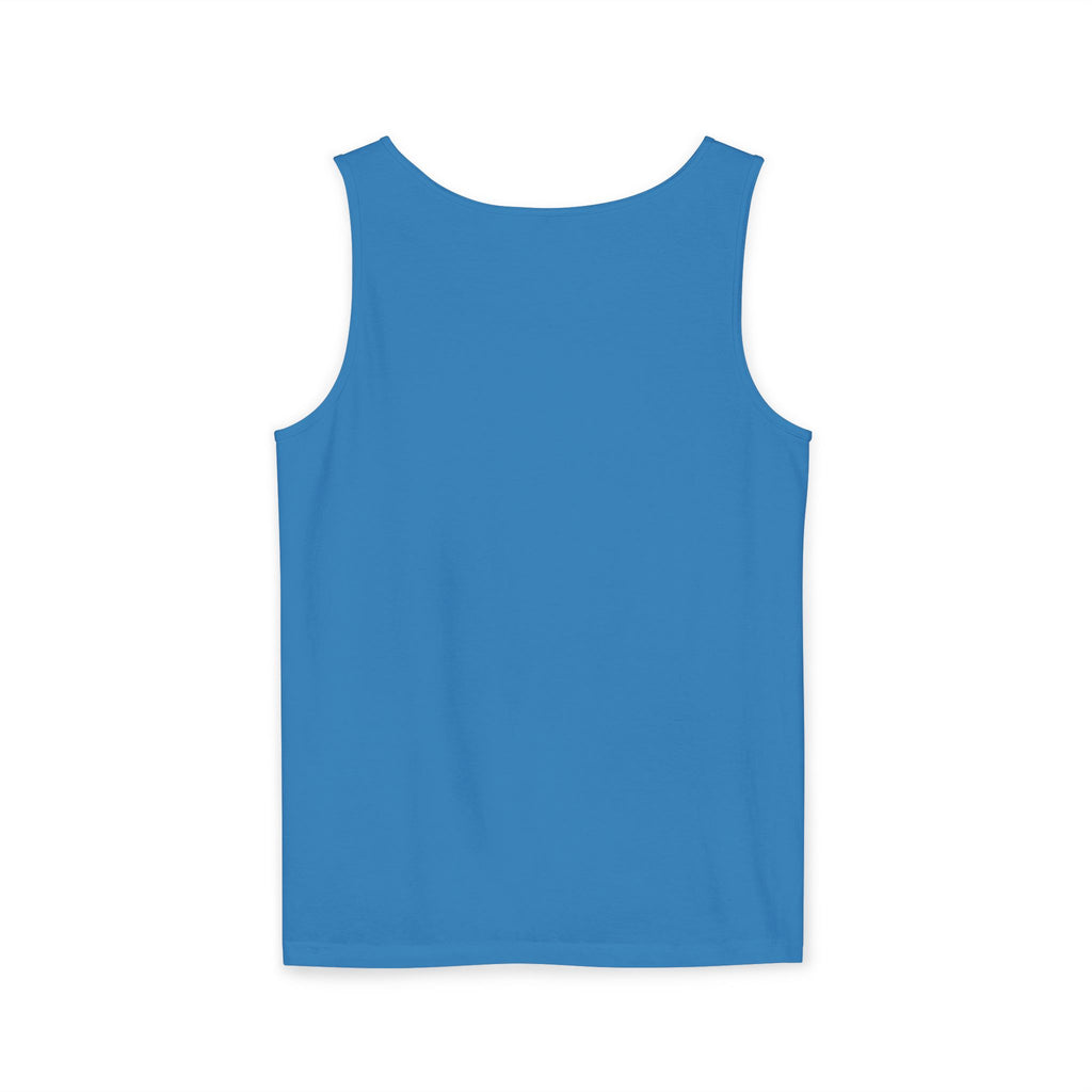 White Oak Brand Logo Tank Top — Minimal Tree Emblem Summer Tank