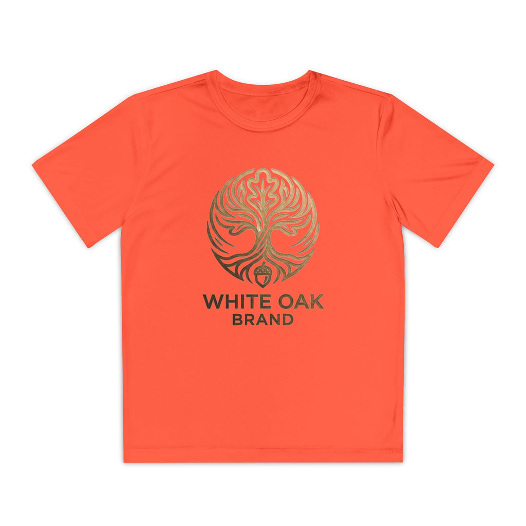 White Oak Brand Youth Tee — Tree Logo Athletic Shirt