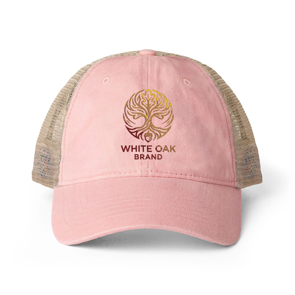 Women's Washed Mesh-Back Cap