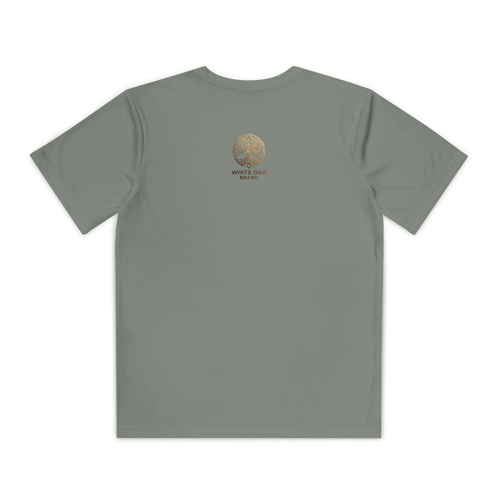 White Oak Brand Youth Tee — Tree Logo Athletic Shirt