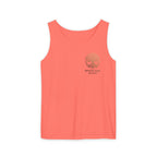 White Oak Brand Tank Top — Minimal Tree Logo Chest Print