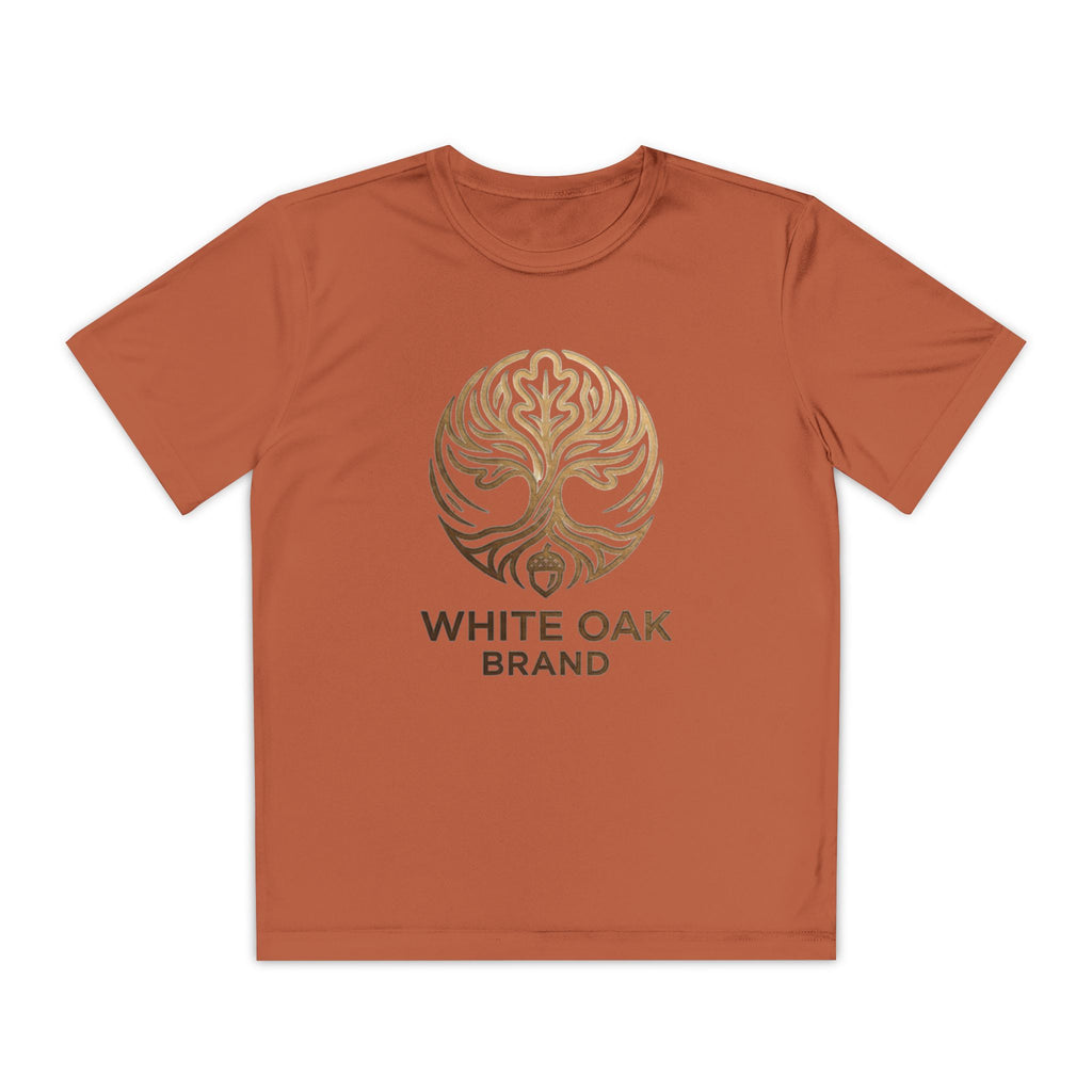 White Oak Brand Youth Tee — Tree Logo Athletic Shirt
