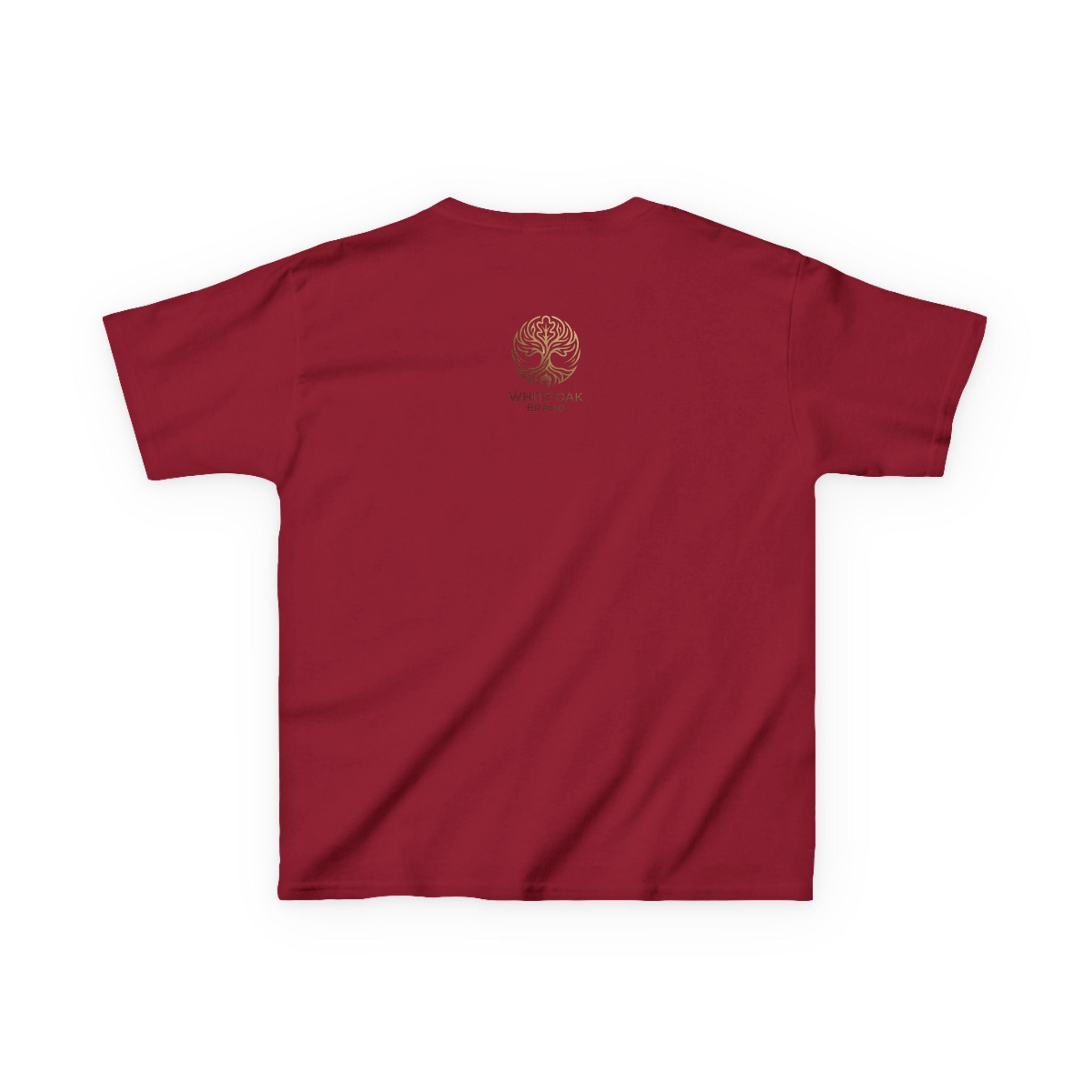 Kids White Oak Tree Tee – Vintage Botanical Tree Graphic Shirt