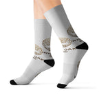 White Oak Logo Sublimation Socks — Branded Crew Athletic Socks