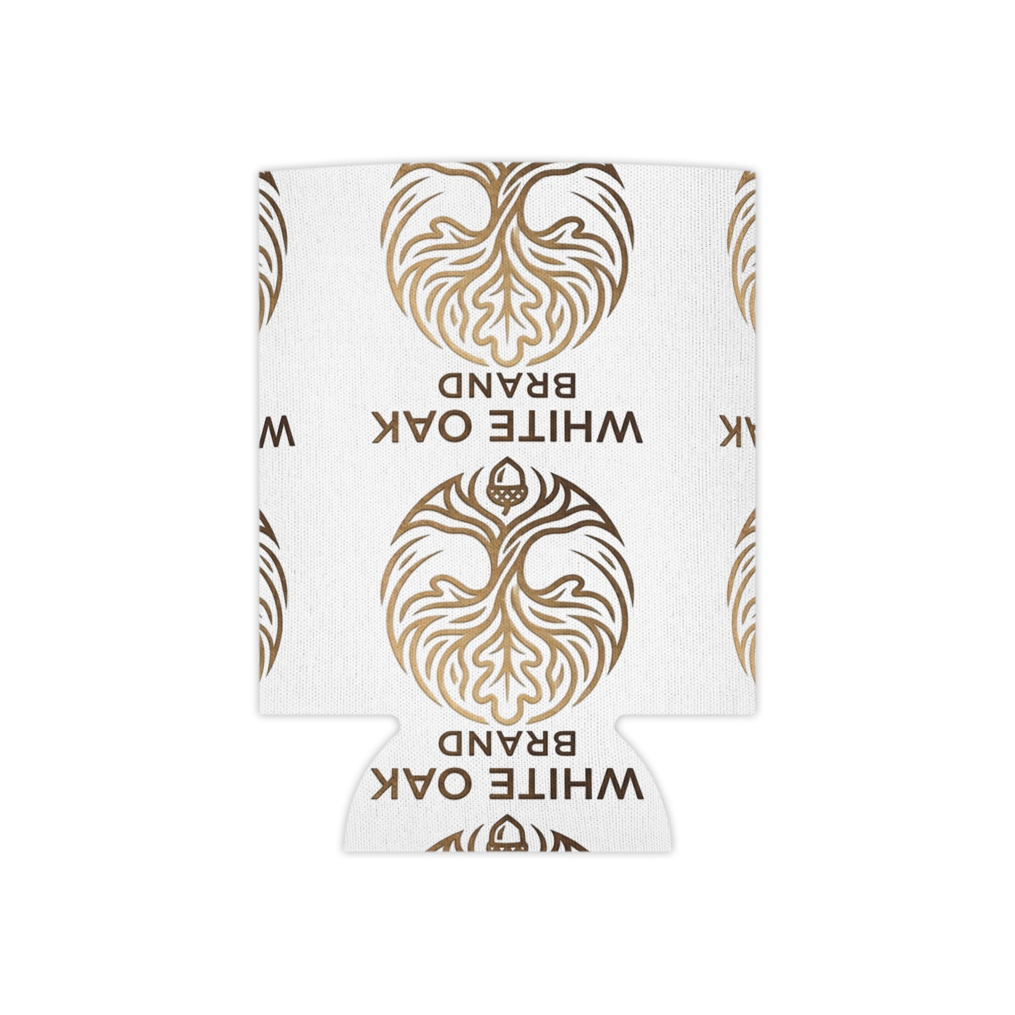 White Oak Brand Can Cooler – Branded Logo Beverage Koozie