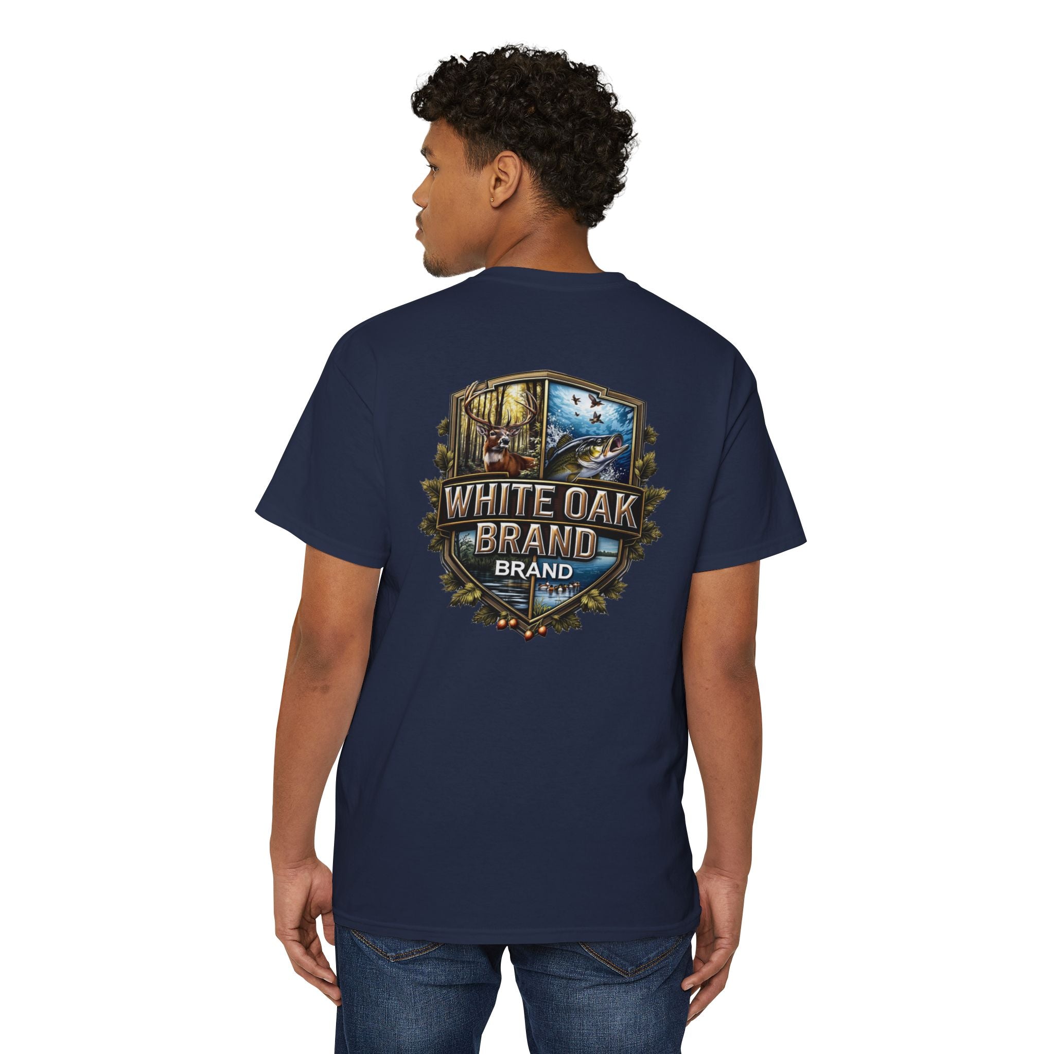 White Oak Brand Outdoor Graphic Tee — Nature Back Print