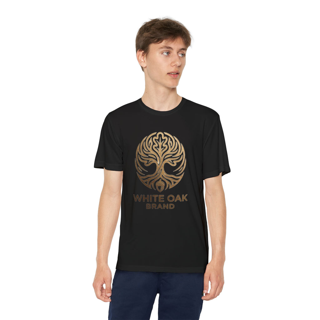 White Oak Brand Youth Tee — Tree Logo Athletic Shirt