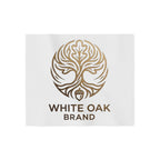 White Oak Brand Cozy Blanket — Premium Logo Throw Blanket