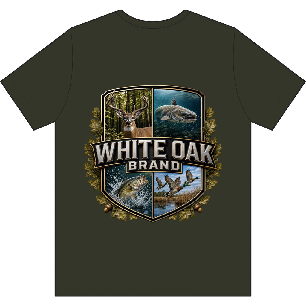 White Oak Brand Camo Cotton Tee