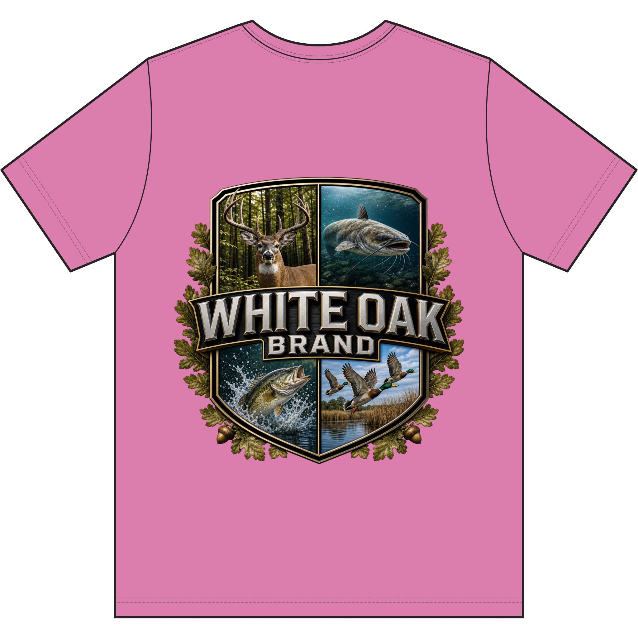White Oak Brand Camo Cotton Tee
